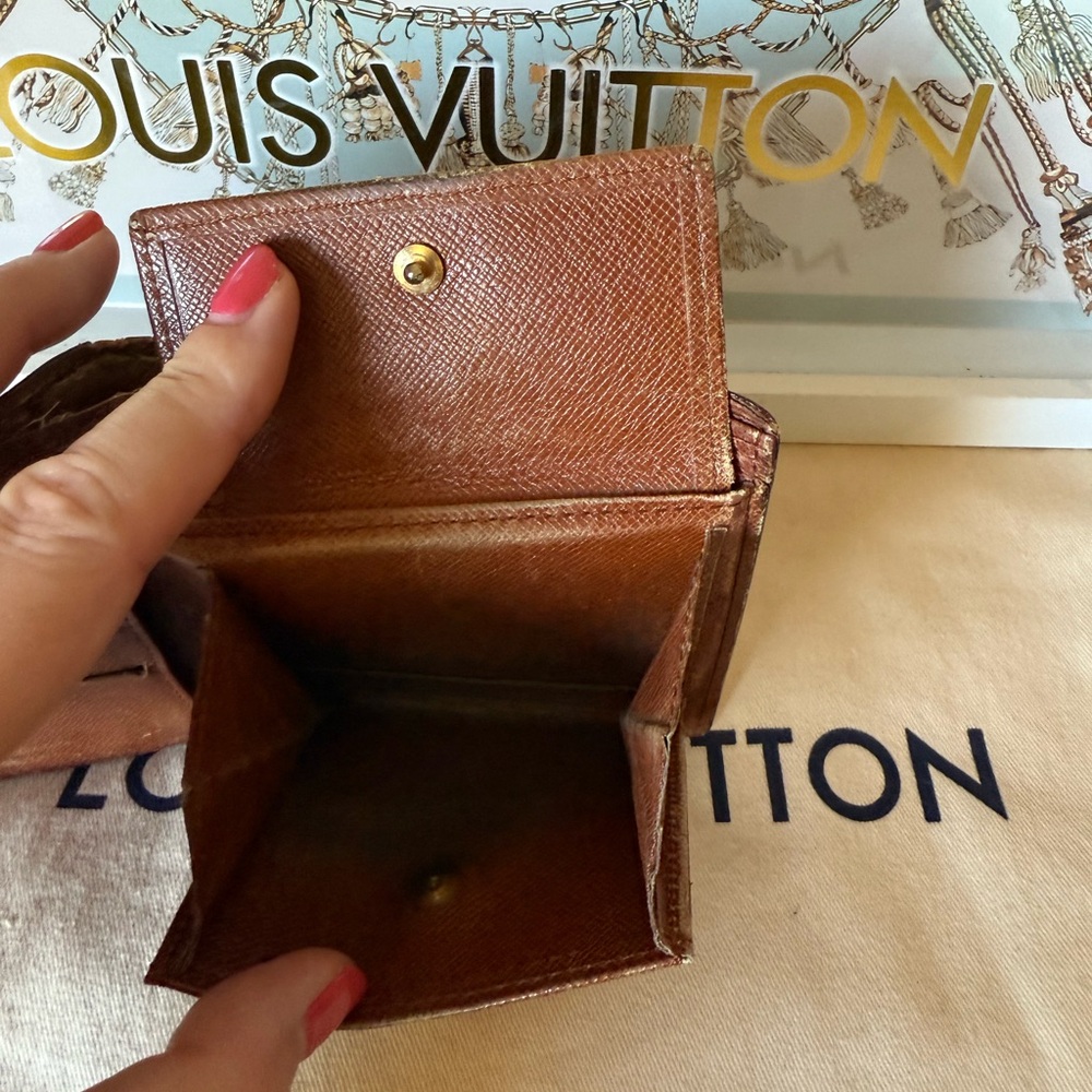 Louis Vuitton Brown Monogram Mens Wallet Vintage - Picture 7 of 14